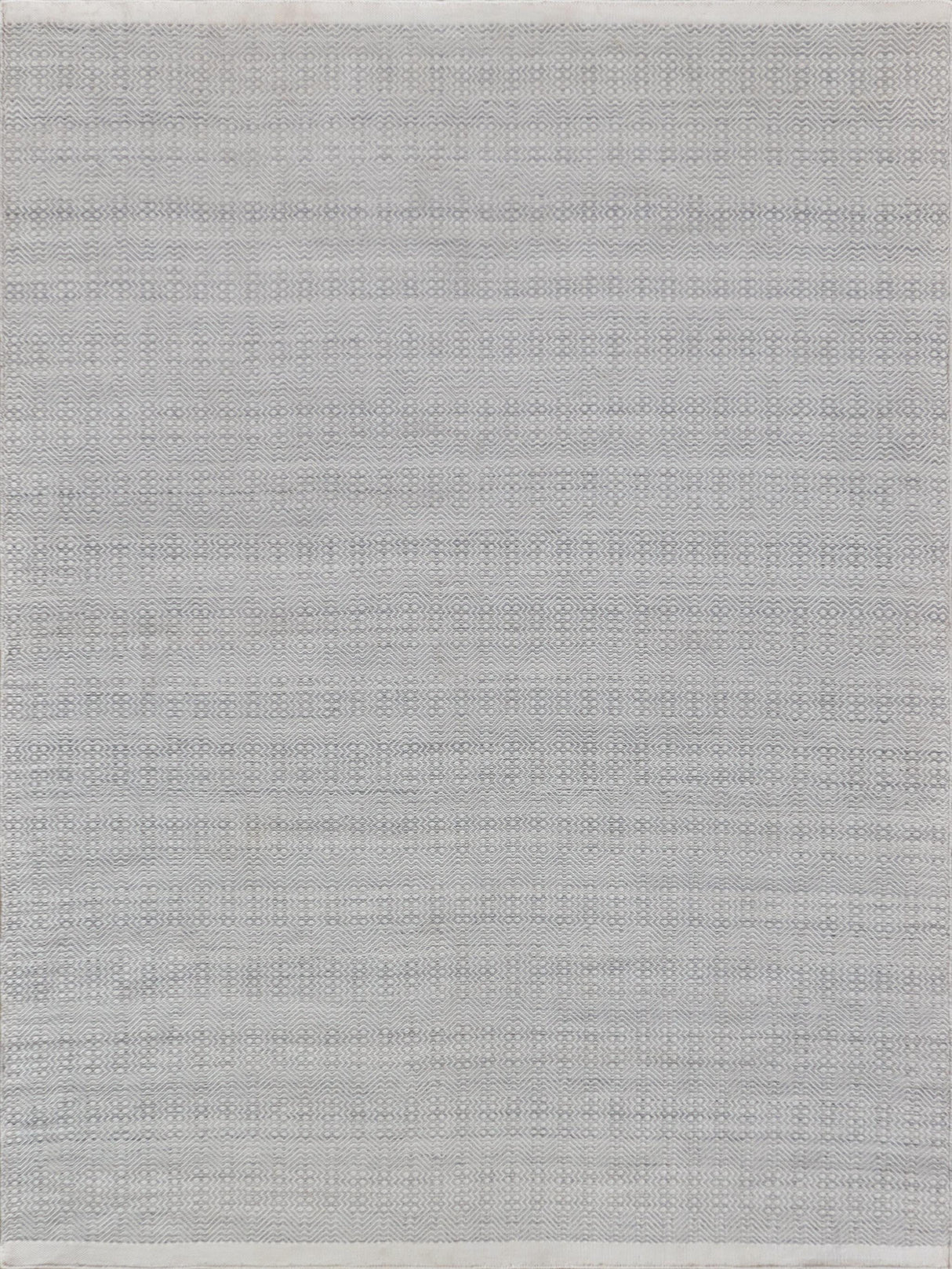 Exquisite Echo Indoor/Outdoor Flatweave PET yarn Ivory/Light Silver Area Rug 10.0'X14.0' Rug