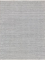 Exquisite Rugs Echo Indoor/Outdoor Flatweave PET yarn 4893 Ivory/Light Silver 8' x 10' Area Rug