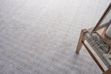 Exquisite Rugs Echo Indoor/Outdoor Flatweave PET yarn 4894 Ivory/Light Beige 4' x 6' Area Rug