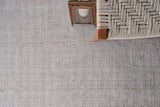 Exquisite Rugs Echo Indoor/Outdoor Flatweave PET yarn 4894 Ivory/Light Beige 4' x 6' Area Rug