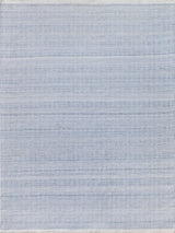 Exquisite Rugs Echo Indoor/Outdoor Flatweave PET yarn 4979 Light Blue 9' x 12' Area Rug