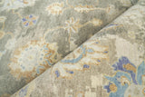 Exquisite Rugs Essex Hand-knotted New Zealand Wool 4034 Brown/Gray/Blue 8' x 10' Area Rug