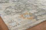 Exquisite Rugs Essex Hand-knotted New Zealand Wool 4035 Brown/Ivory/Rust 10' x 14' Area Rug