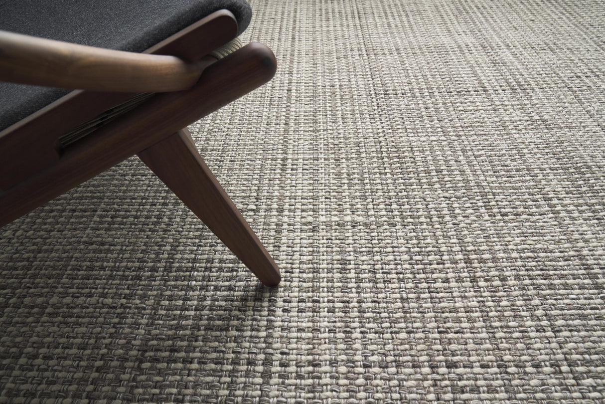 Exquisite Rugs Ferrus Handwoven Polyester/Wool/Cotton 3880 Gray/Brown/Ivory 14' x 18' Area Rug