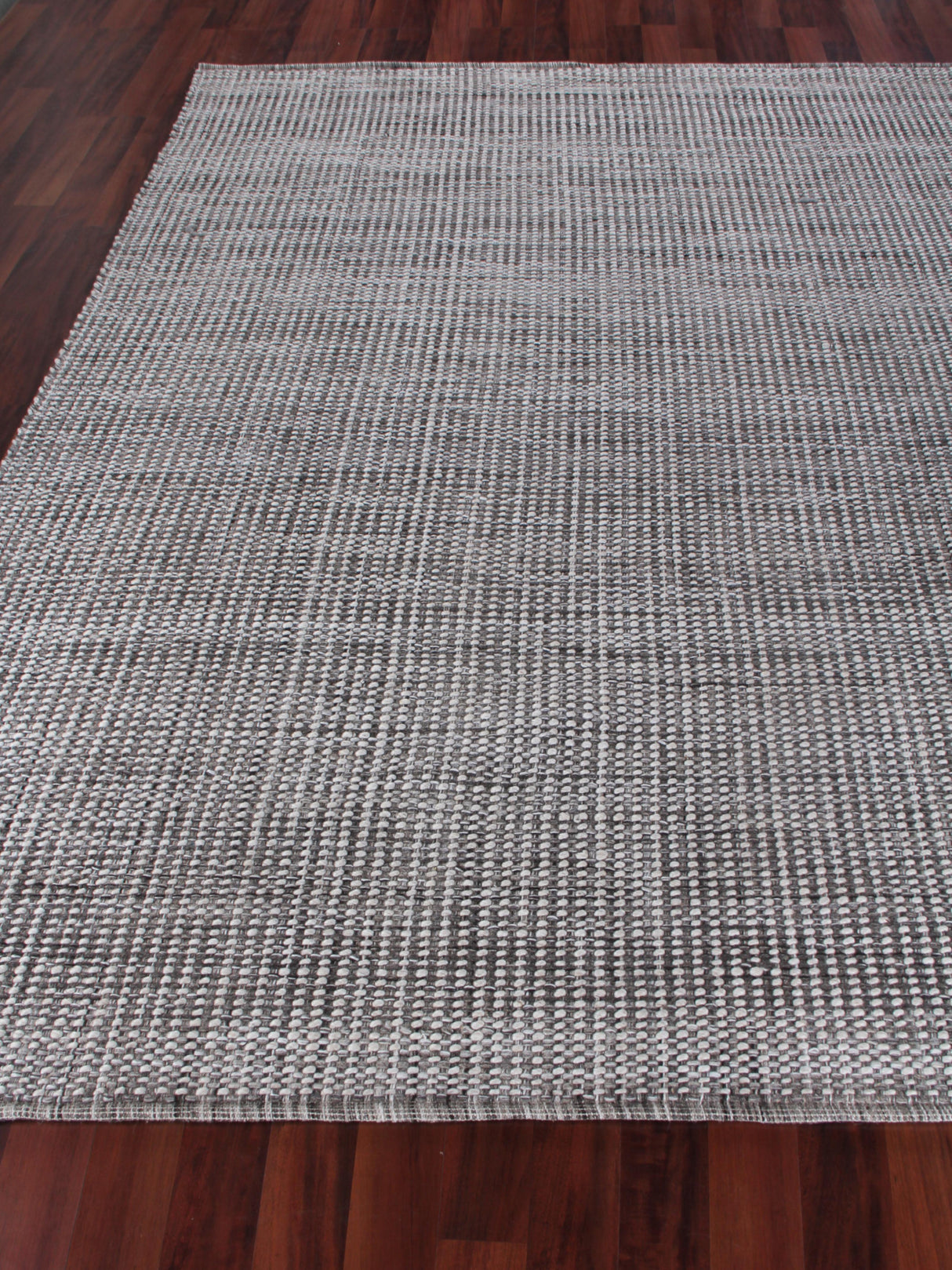 Exquisite Rugs Ferrus Handwoven Polyester/Wool/Cotton 3880 Gray/Brown/Ivory 14' x 18' Area Rug