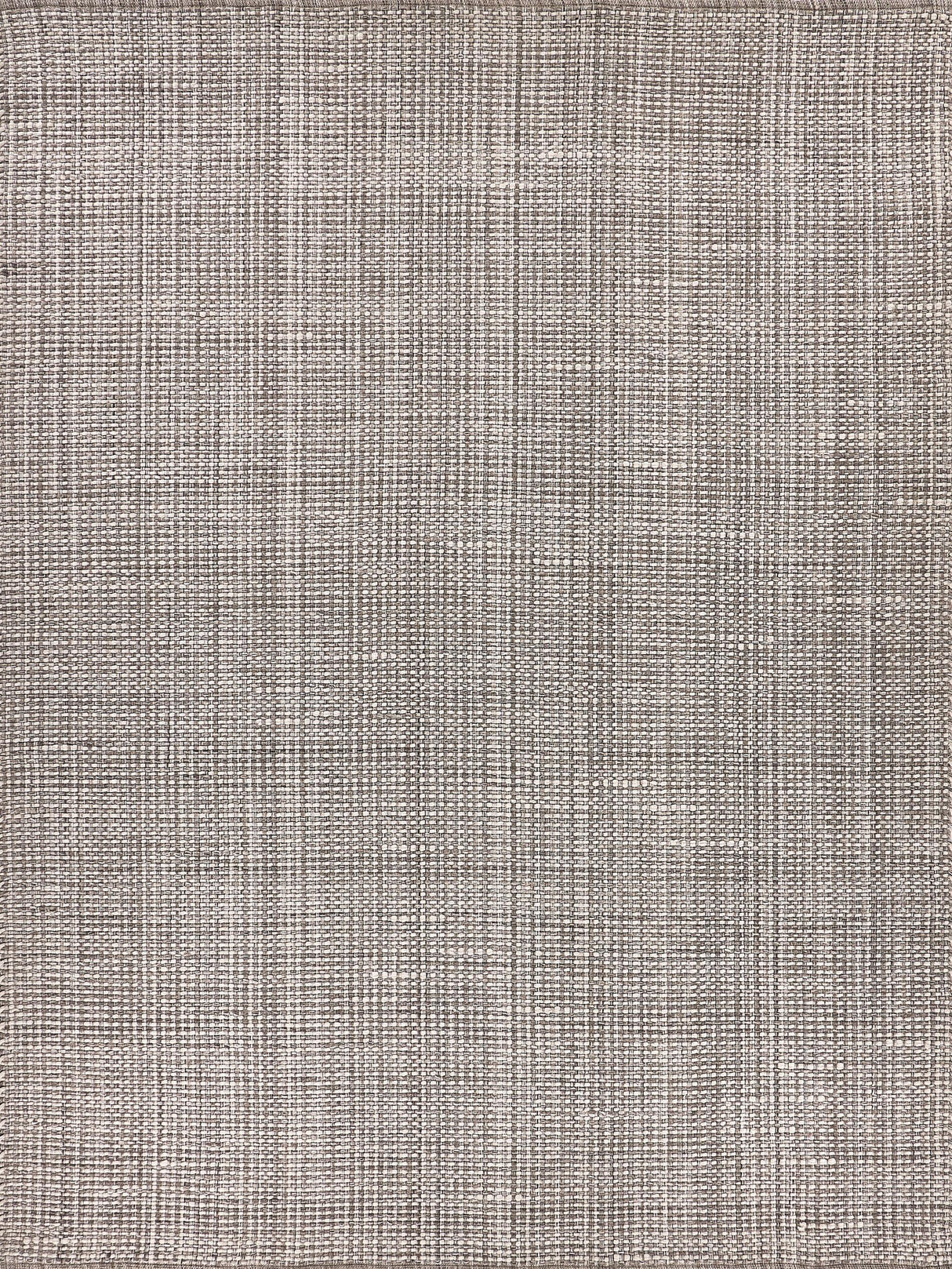 Exquisite Ferrus Handwoven Polyester/Wool/Cotton Gray/Brown/Ivory Area Rug 6.0'X9.0' Rug