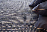 Exquisite Rugs Ferrus Handwoven Polyester/Wool/Cotton 3956 Blue/Ivory/Gray 14' x 18' Area Rug