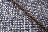 Exquisite Rugs Ferrus Handwoven Polyester/Wool/Cotton 3956 Blue/Ivory/Gray 15' x 20' Area Rug