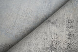 Exquisite Rugs Fine Pure Silk Hand-knotted Silk 4221 Silver/Gray 9' x 12' Area Rug