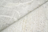 Exquisite Rugs Fine Pure Silk Hand-knotted Silk 4223 Gray/Ivory 9' x 12' Area Rug