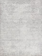 Exquisite Rugs Fine Pure Silk Hand-knotted Silk 4228 Gray/Ivory 12' x 15' Area Rug
