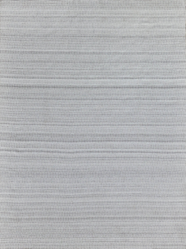 Exquisite Rugs Florence Indoor/Outdoor Flatweave PET yarn 4880 Silver/Gray 9' x 12' Area Rug