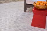 Exquisite Rugs Florence Indoor/Outdoor Flatweave PET yarn 4880 Silver/Gray 9' x 12' Area Rug