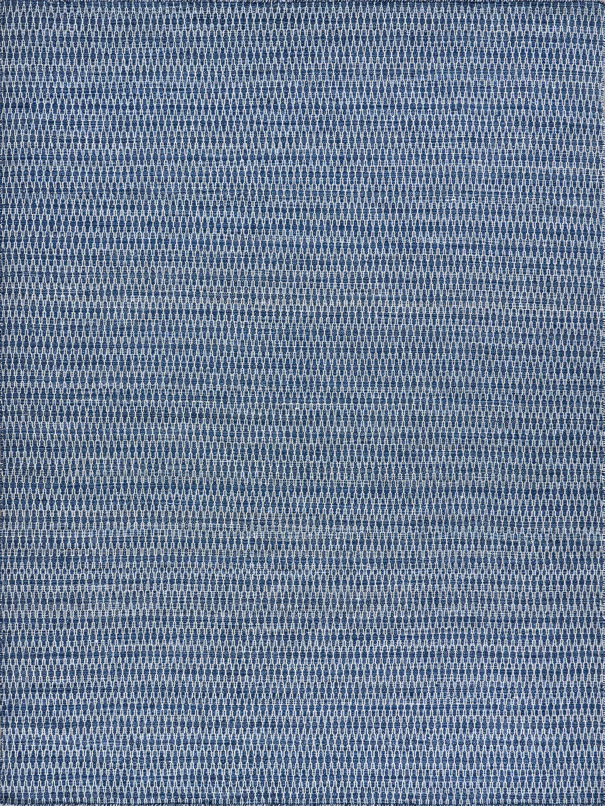 Exquisite Florence Indoor/Outdoor Flatweave PET yarn Navy Area Rug 14.0'X18.0' Rug