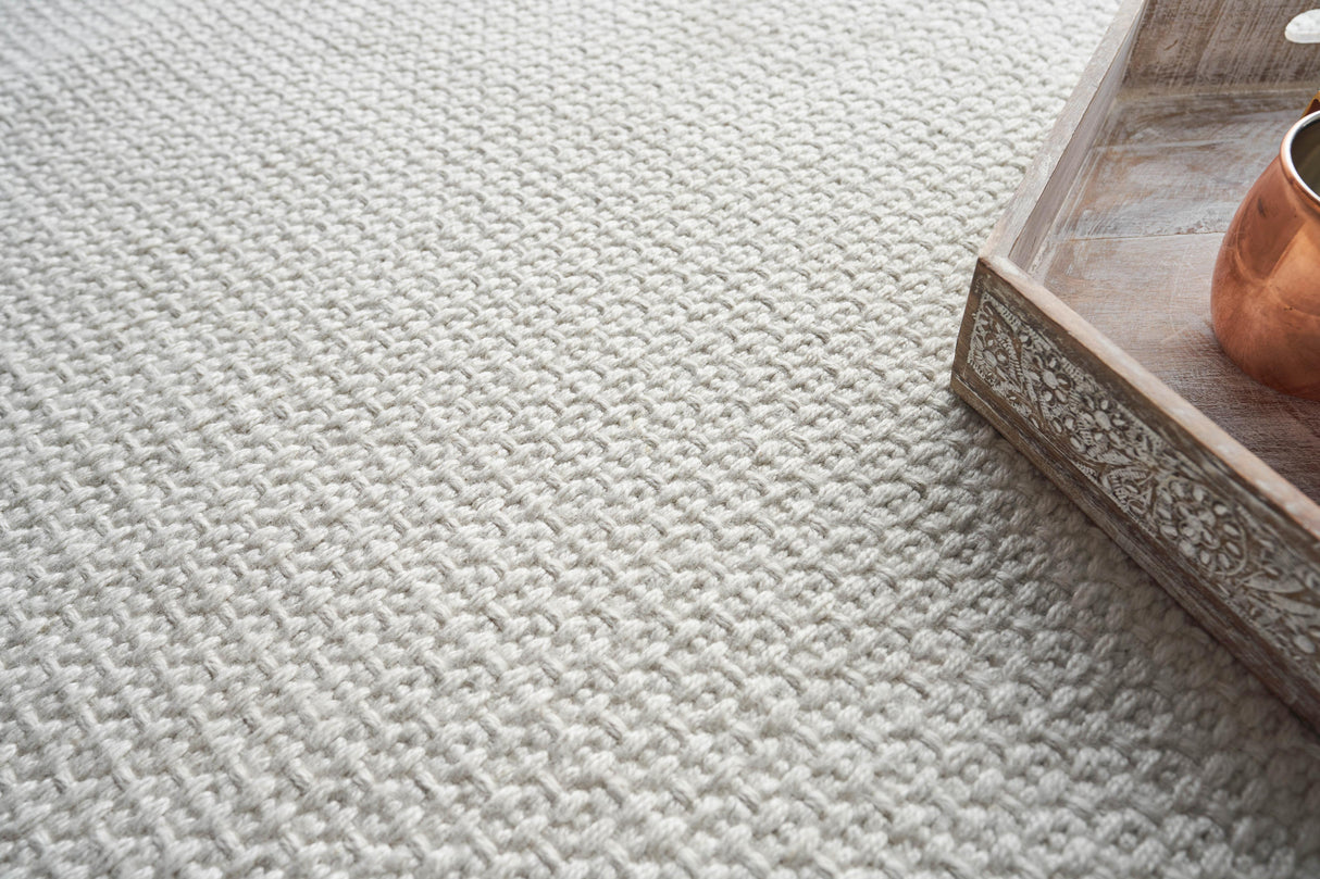 Exquisite Rugs Gamma Indoor/Outdoor Flatweave PET yarn 4887 Ivory 12' x 15' Area Rug