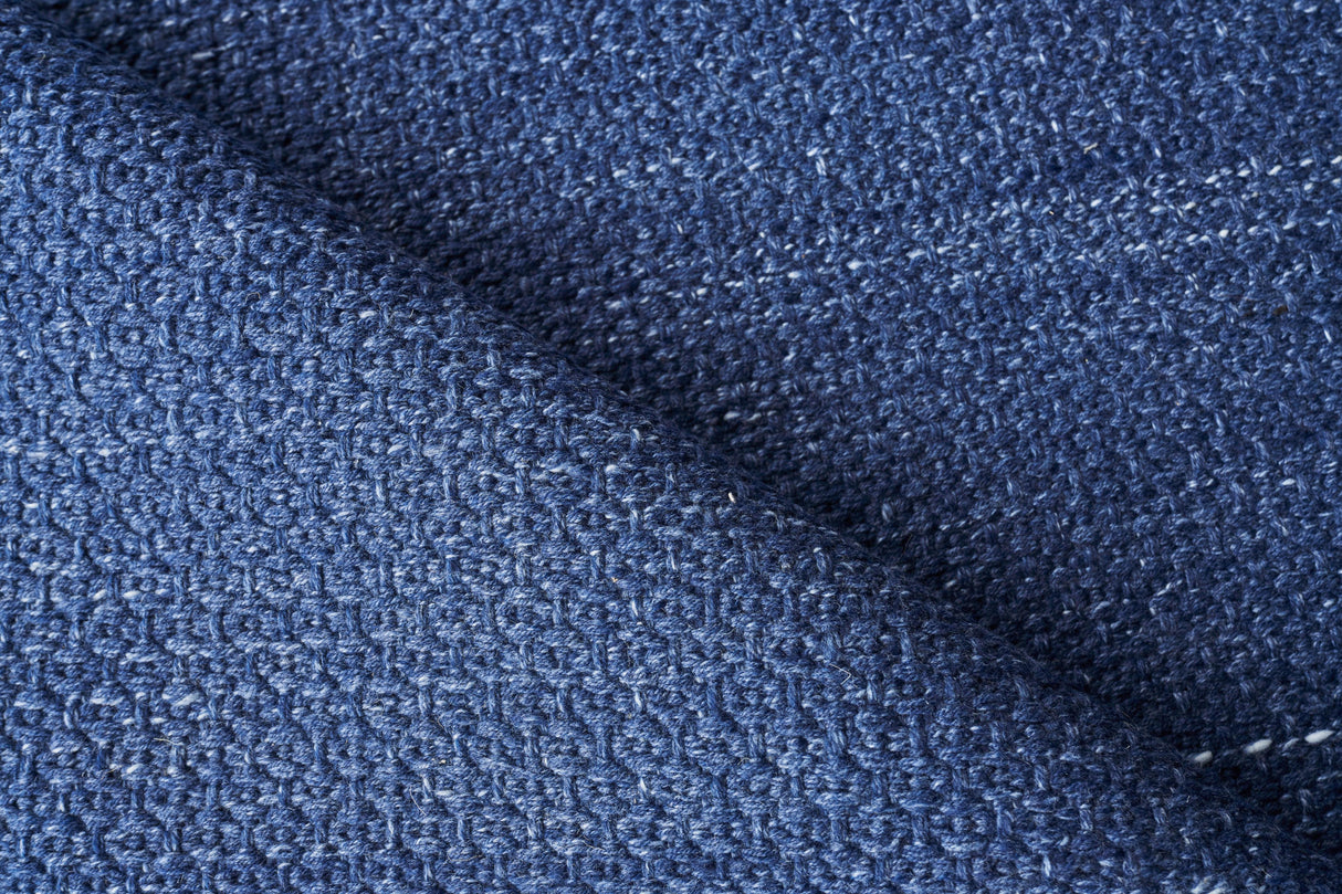 Exquisite Rugs Gamma Indoor/Outdoor Flatweave PET yarn 4899 Blue 12' x 15' Area Rug