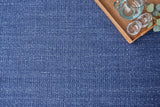 Exquisite Gamma Indoor/Outdoor Flatweave PET yarn Blue Area Rug 5.0'X8.0' Rug