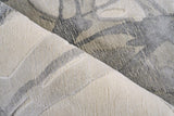 Exquisite Rugs Gianni Hand-loomed Wool/Bamboo Silk 6249 Gray/Silver/Rust 6' x 9' Area Rug