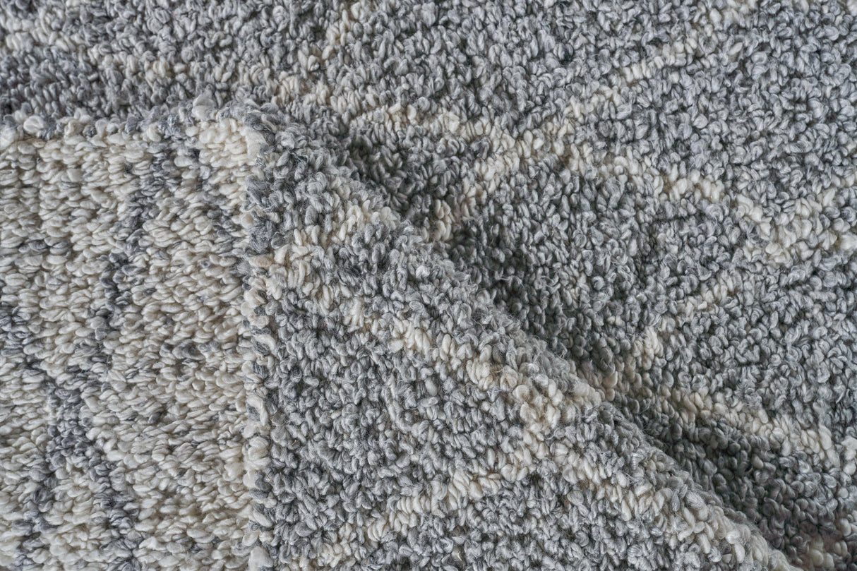 Exquisite Rugs Giorgio Indoor/Outdoor Reversible Flatweave PET yarn 4878 Gray/Ivory 5' x 8' Area Rug