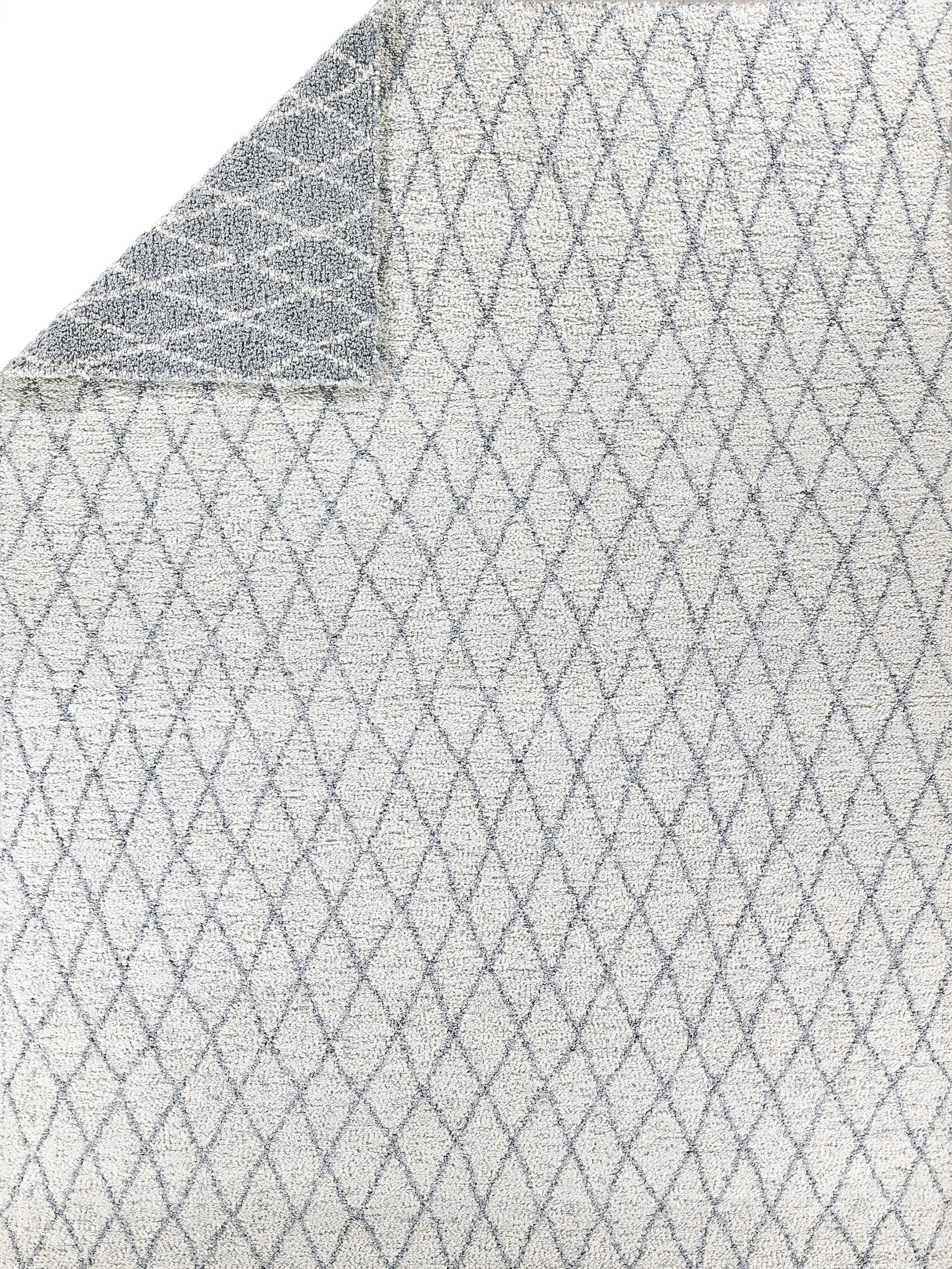 Exquisite Rugs Giorgio Indoor/Outdoor Reversible Flatweave PET yarn 4878 Gray/Ivory 6' x 9' Area Rug