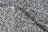 Exquisite Rugs Giorgio Indoor/Outdoor Reversible Flatweave PET yarn 4878 Gray/Ivory 6' x 9' Area Rug