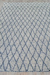 Exquisite Rugs Giorgio Indoor/Outdoor Reversible Flatweave PET yarn 4995 Navy/Ivory 10' x 14' Area Rug