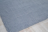 Exquisite Rugs Harbor Indoor/Outdoor Handwoven Polypropylene 6015 Blue/White 8' x 10' Area Rug