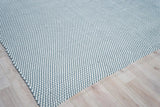 Exquisite Rugs Harbor Indoor/Outdoor Handwoven Polypropylene 6016 Silver/White 9' x 12' Area Rug