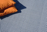 Exquisite Rugs Harbor Indoor/Outdoor Handwoven Polypropylene 6044 White/Gray 10' x 14' Area Rug