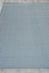 Exquisite Rugs Harbor Indoor/Outdoor Handwoven Polypropylene 6044 White/Gray 10' x 14' Area Rug