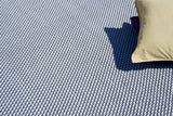 Exquisite Rugs Harbor Indoor/Outdoor Handwoven Polypropylene 6044 White/Gray 10' x 14' Area Rug