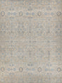 Exquisite Rugs Harper Hand-knotted New Zealand Wool 4230 Beige/Light Blue 12' x 15' Area Rug