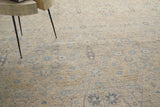 Exquisite Rugs Harper Hand-knotted New Zealand Wool 4230 Beige/Light Blue 14' x 18' Area Rug