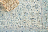 Exquisite Rugs Harper Hand-knotted New Zealand Wool 4231 Ivory/Light Blue 15' x 12' Area Rug