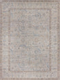 Exquisite Rugs Harper Hand-knotted New Zealand Wool 4232 Beige/Ivory/Blue 8' x 10' Area Rug