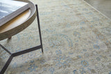 Exquisite Rugs Harper Hand-knotted New Zealand Wool 4232 Beige/Ivory/Blue 9' x 12' Area Rug