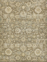 Exquisite Rugs Heirloom Hand-knotted New Zealand Wool 3982 Beige/Camel 12' x 15' Area Rug