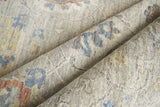 Exquisite Rugs Heirloom Hand-knotted New Zealand Wool 3984 Beige/Rust 10' x 14' Area Rug