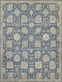 Exquisite Rugs Heirloom Hand-knotted New Zealand Wool 3986 Blue 12' x 15' Area Rug