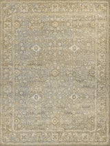 Exquisite Heirloom Hand-knotted New Zealand Wool Khaki Area Rug 8.0'X10.0' Rug