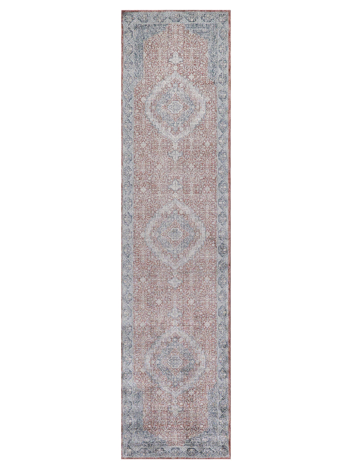 Exquisite Rugs Heritage Power-loomed Polyester/Acrylic 4625 Red/Navy 12' x 15' Area Rug