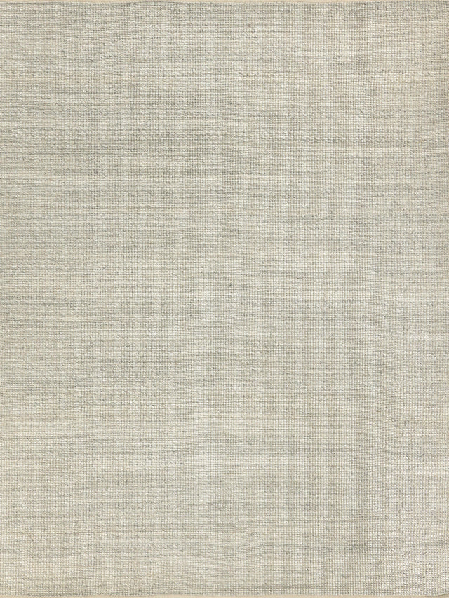Exquisite Rugs Hesse Handwoven Polyester/Cotton 3856 Light Silver 6' x 9' Area Rug