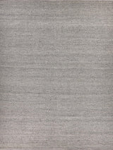 Exquisite Hesse Handwoven Polyester/Cotton Silver Area Rug 12.0'X15.0' Rug