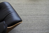 Exquisite Rugs Hesse Handwoven Polyester/Cotton 3857 Silver 8' x 10' Area Rug