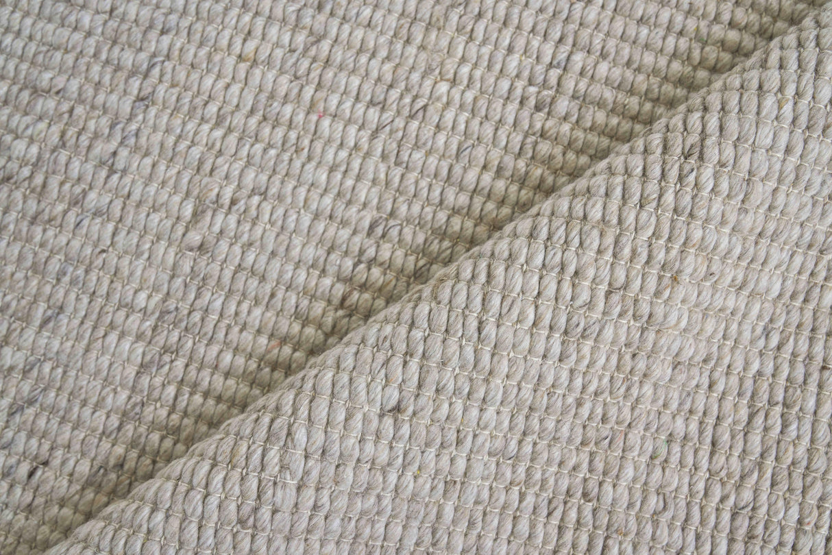 Exquisite Rugs Hesse Handwoven Polyester/Cotton 3859 Beige 6' x 9' Area Rug
