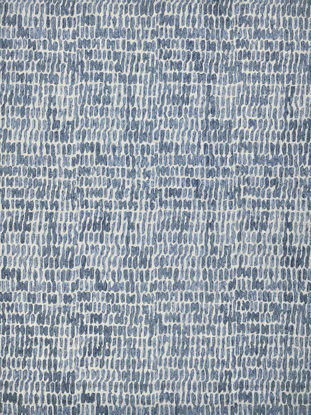 Exquisite Rugs Ink Blot Hand-tufted New Zealand Wool 6311 Navy 14' x 18' Area Rug