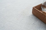 Exquisite Rugs Kashmir Indoor/Outdoor Flatweave PET yarn 4851 Ivory 3' x 5' Area Rug