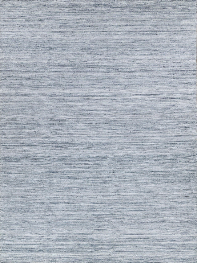 Exquisite Rugs Kashmir Indoor/Outdoor Flatweave PET yarn 4853 Aqua/Gray 8' x 10' Area Rug