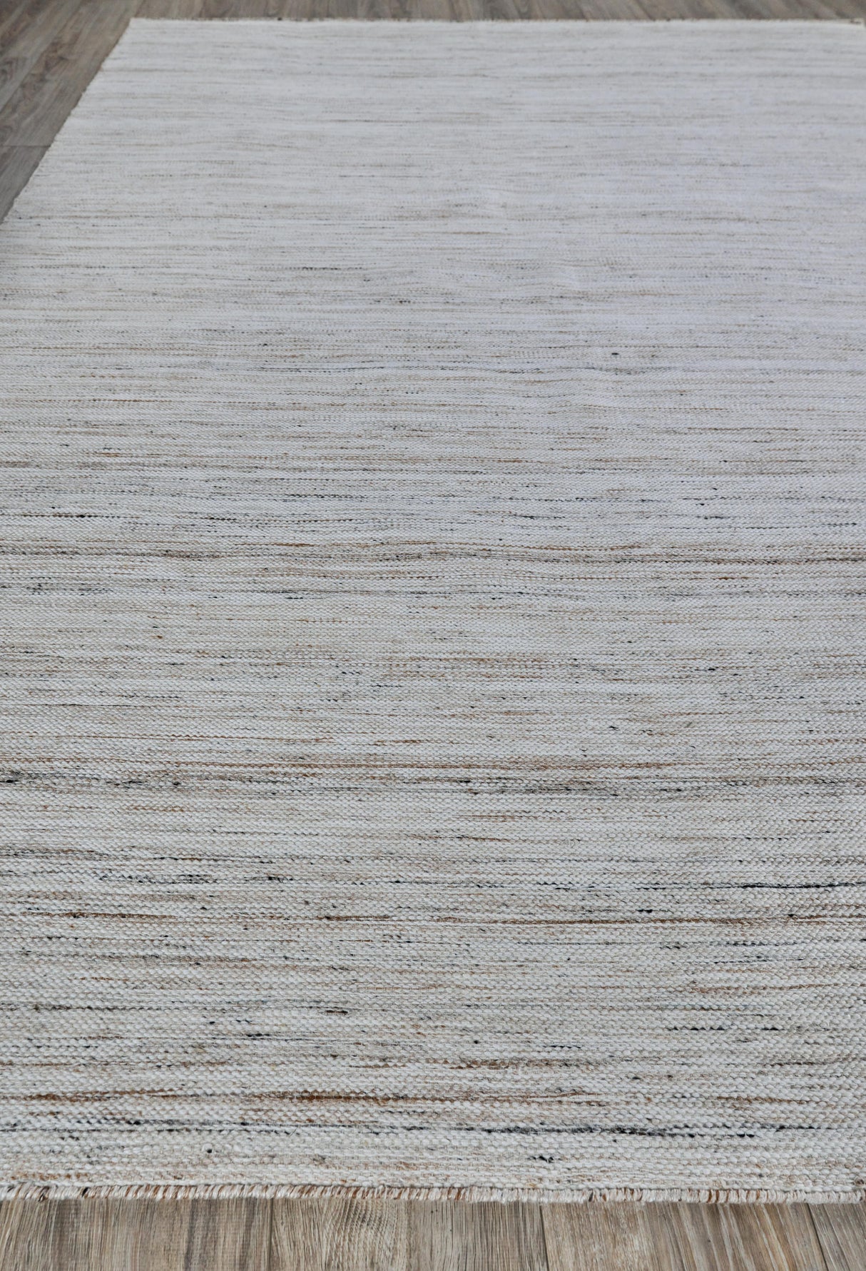 Exquisite Rugs Kashmir Indoor/Outdoor Flatweave PET yarn 4854 Light Beige 8' x 10' Area Rug