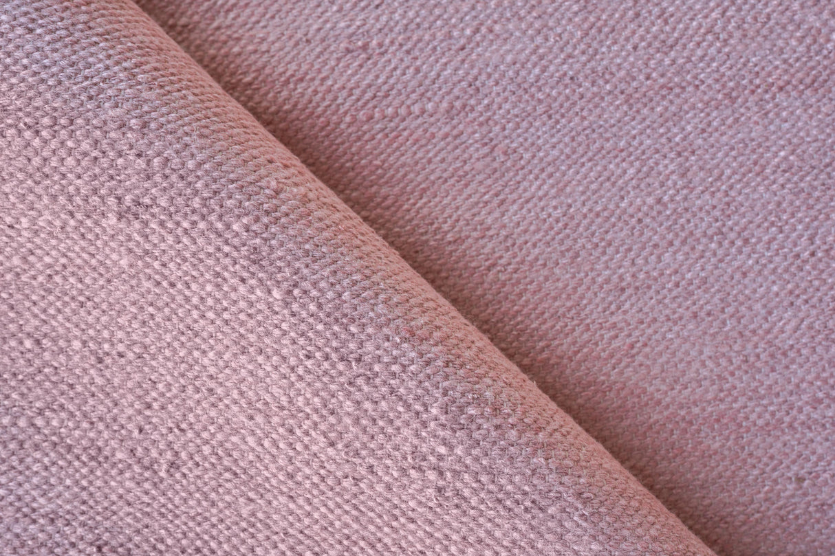 Exquisite Rugs Kashmir Indoor/Outdoor Flatweave PET yarn 4855 Light Pink 9' x 12' Area Rug